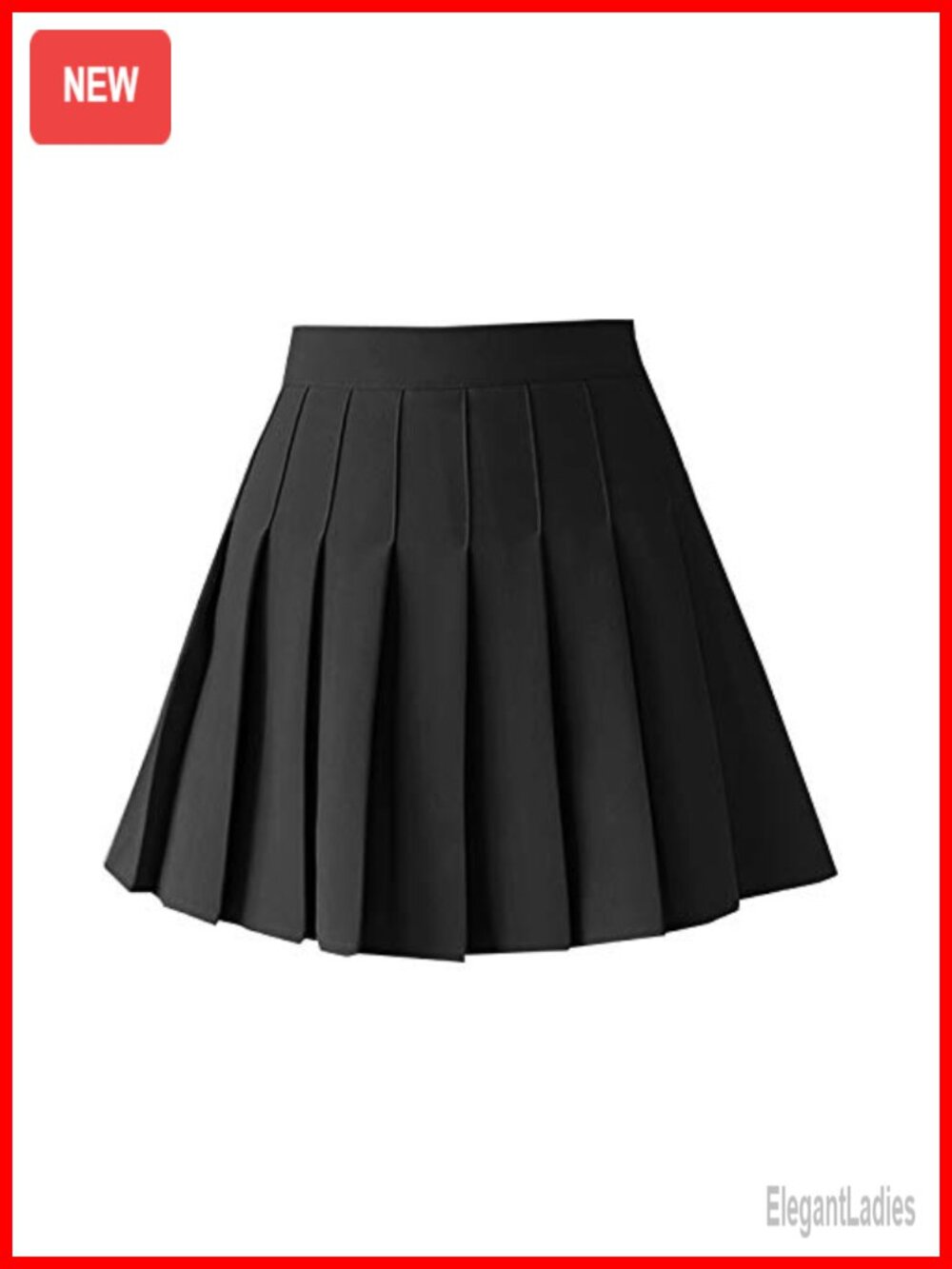 Women's High Waist Pleated Mini Skater Tennis Skirt with Lining Shorts
